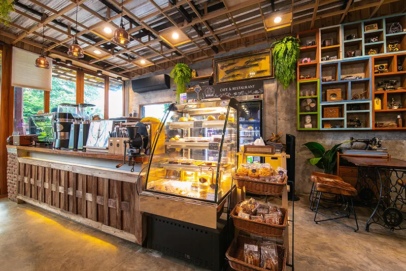 Interior view of Boran Restaurant